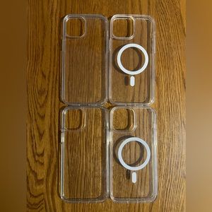 iPhone 12 Pro Max Clear Phone Case Bundle